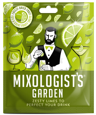 pouch of mixologists garden freeze dried limes
